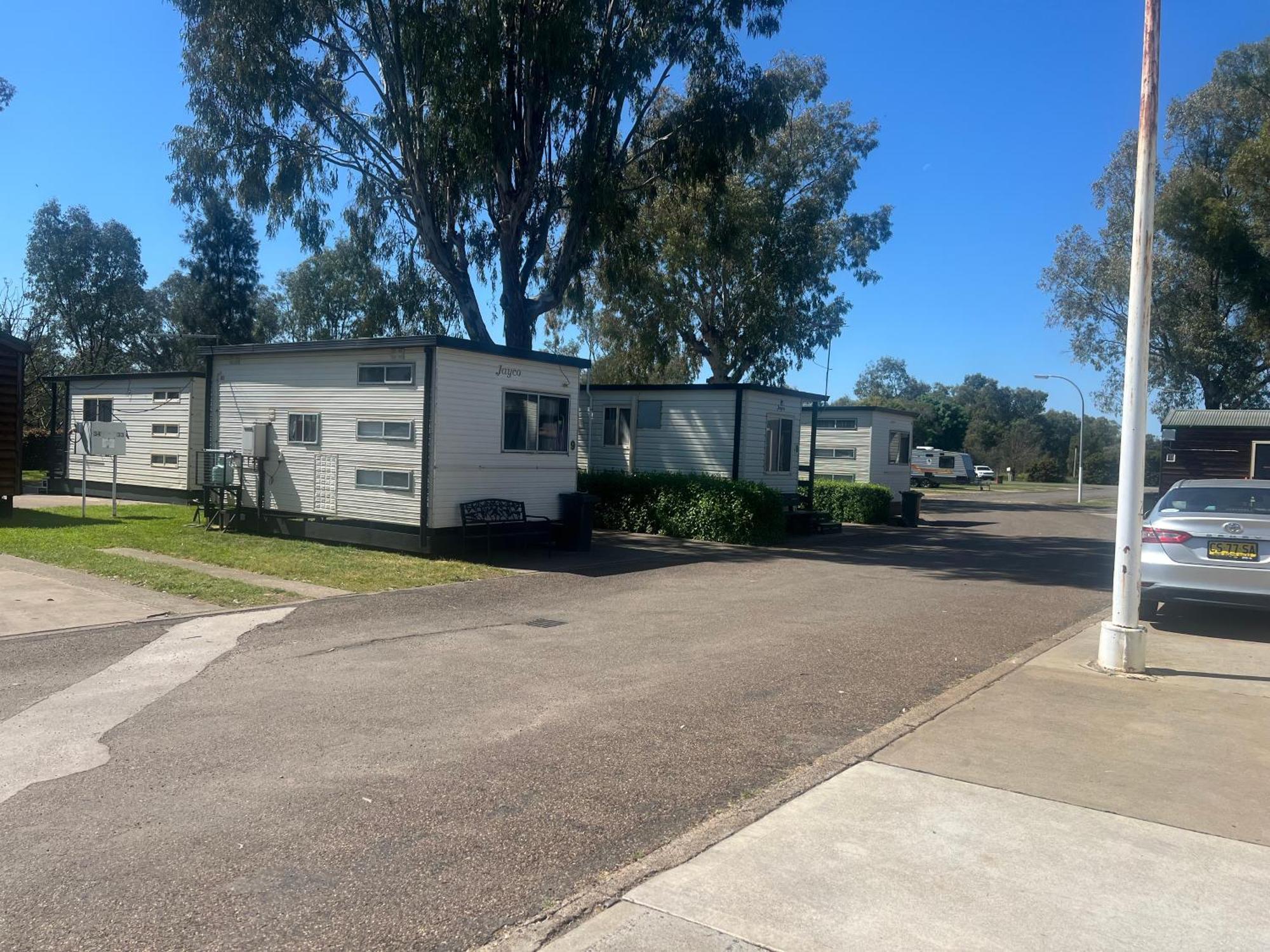 Gunnedah Tourist Caravan Park Motel Exterior photo