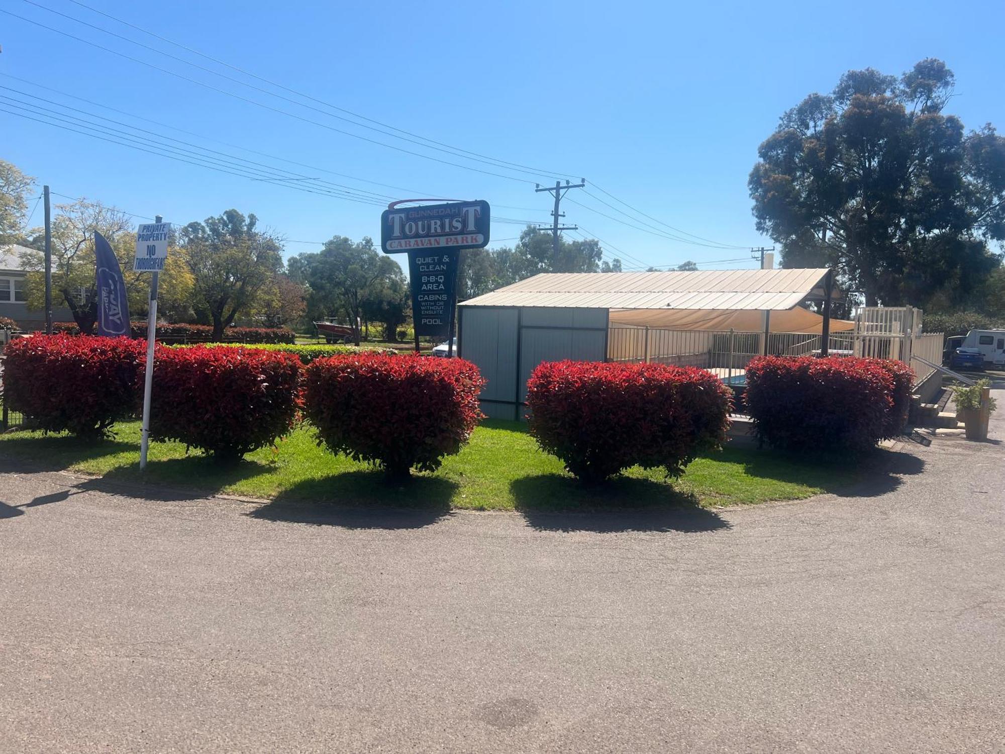 Gunnedah Tourist Caravan Park Motel Exterior photo