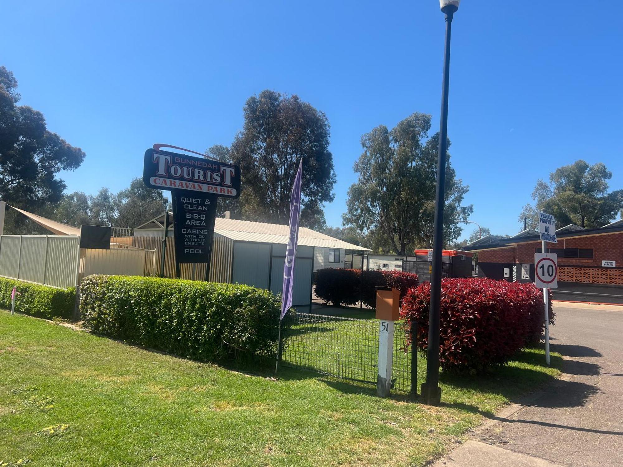 Gunnedah Tourist Caravan Park Motel Exterior photo